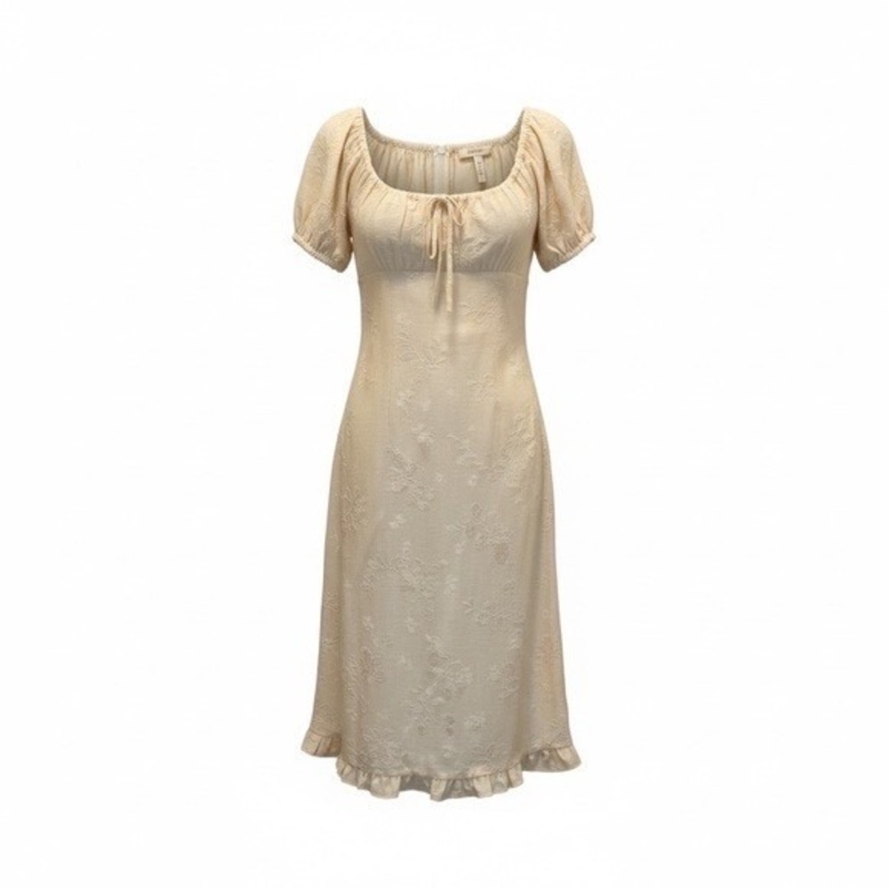 Mr. Buho NWOT 100% Cotton Women's Cream/Beige Dress, Size large